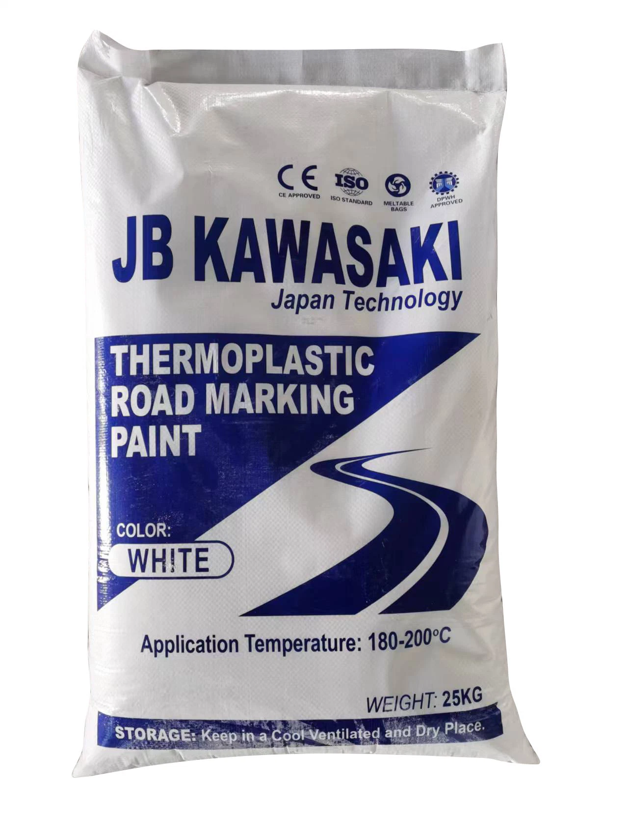 Peinture thermoplastique blanc bon prix et de haute qualité de la peinture de marquage routier