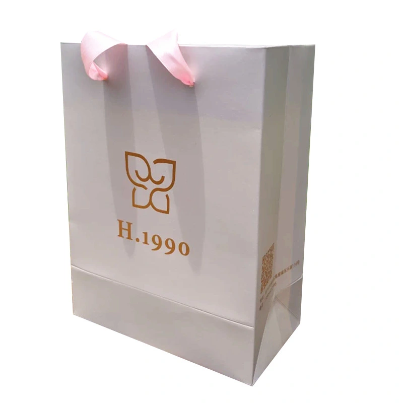 Wholesale/Supplier Custom Recycled Rope Handle Bag Gift Paper Bag