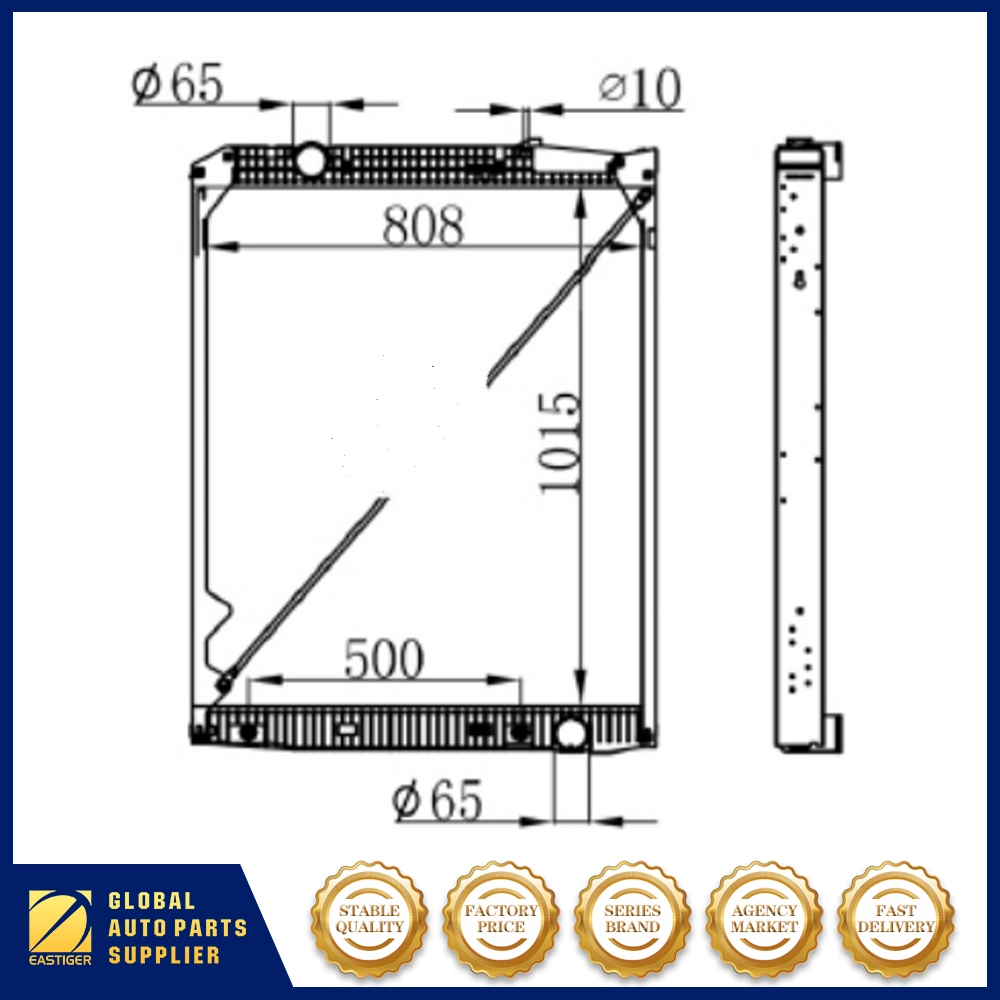 Engine Cooling Radiator for Benz Truck OEM 9425001203 / 9425002503 / 9425002803 / 9425002903 / 9425003503