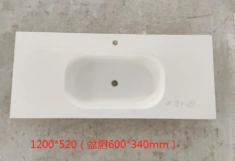 Bathroom Solid Surface Countertop Wash Sink Washbasin