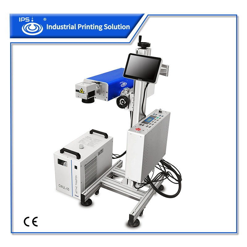 3W Fly Online Dynamic Face Mask UV Ultraviolet Laser Marking Machine with CE Certificate