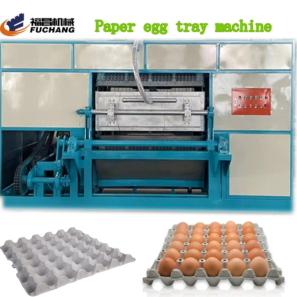 Waste Paper Forming Mini Egg Tray Making Machinery