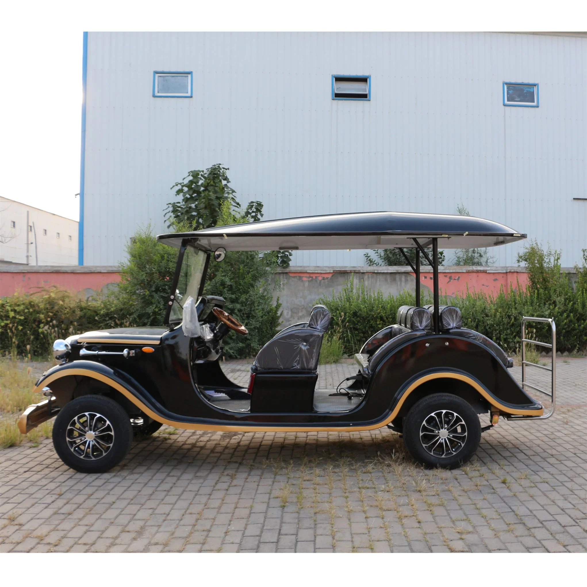 8 Seats Electric Classic Vintage Sightseeing Car with CE Certificate