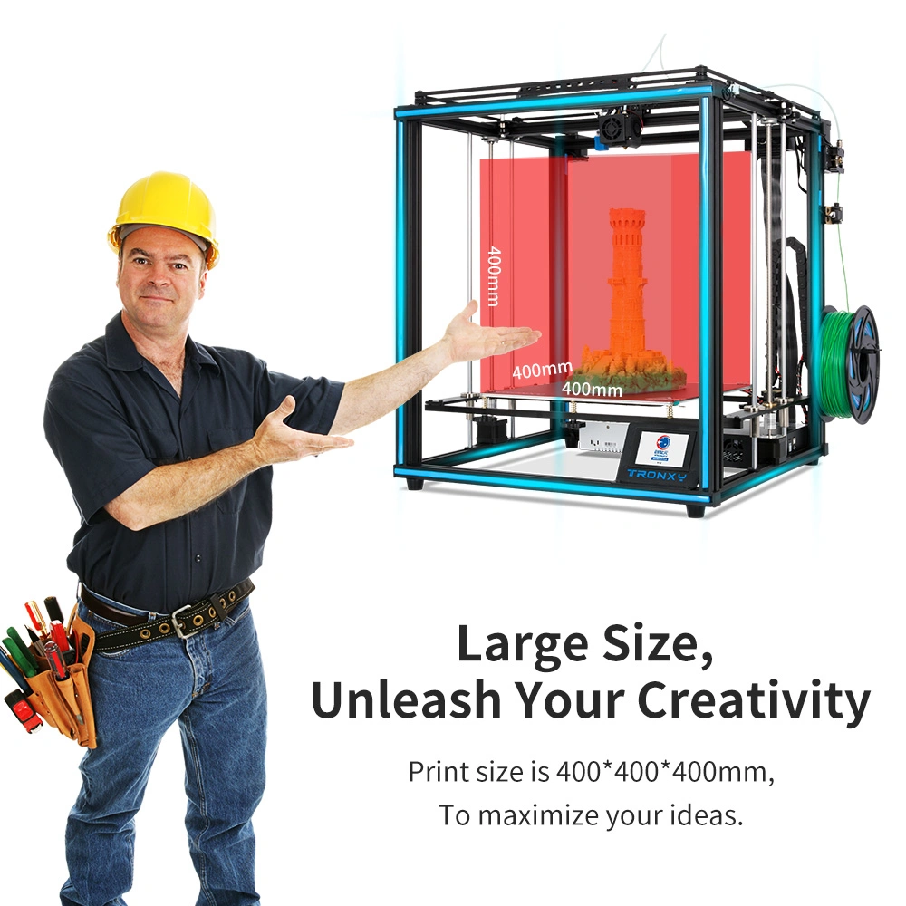 Yousu 3D Industrial Grade Educational 3D Printers Large Print Size 400*400*400mm