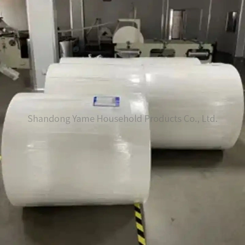 Rouleaux de papier-tissu Papier toilette Jumbo vierge 100 % du papier de toilette Original custom doux de matières premières de pâte de bambou