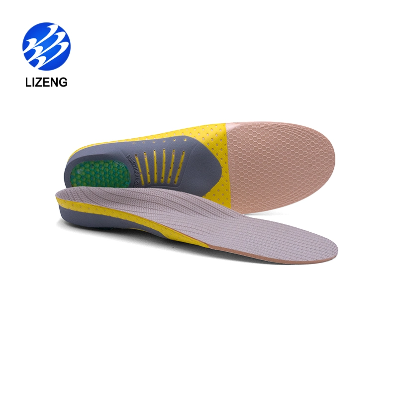 Lizeng Brand Ultra Orthtic Support Ganzlänge Gel Schuhsohlen Für flache Füße