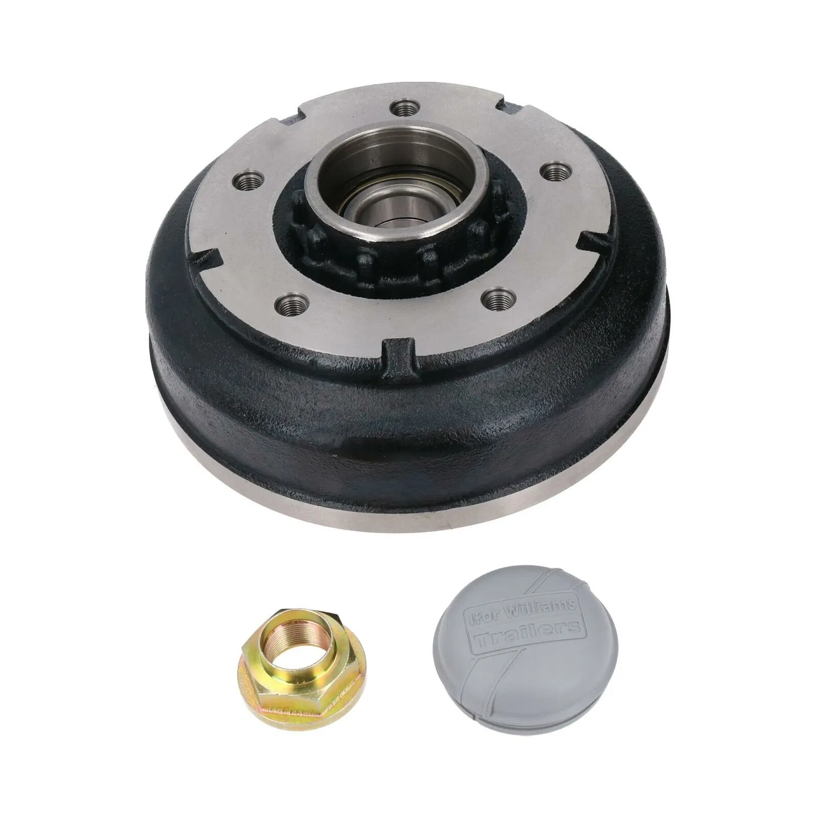 Ifor Williams 250×40 5 Stud Hub 6.5" PCD el tambor de freno