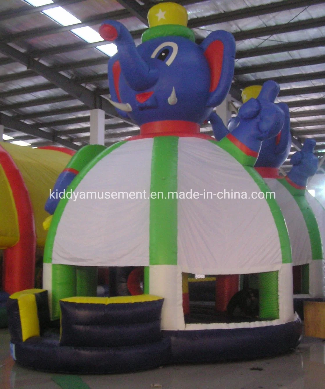 Enfants maternelle Inflatable Jumping House Château de Bouncer pour parc d'attractions