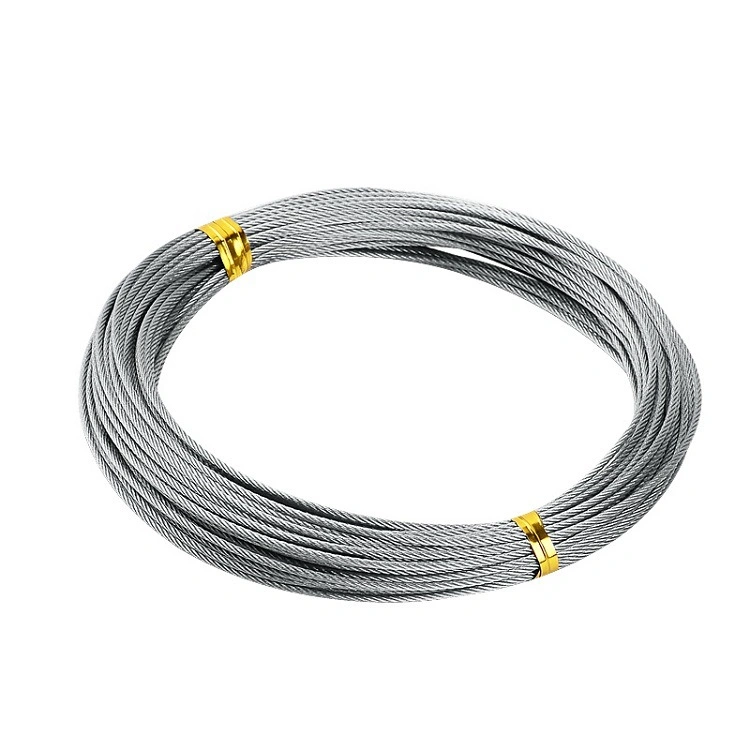 Custom SS304L SS304 SS316 304 304L 316 316L 321 310S 904L 401 410 7X7 Stainless Steel Wire Rope