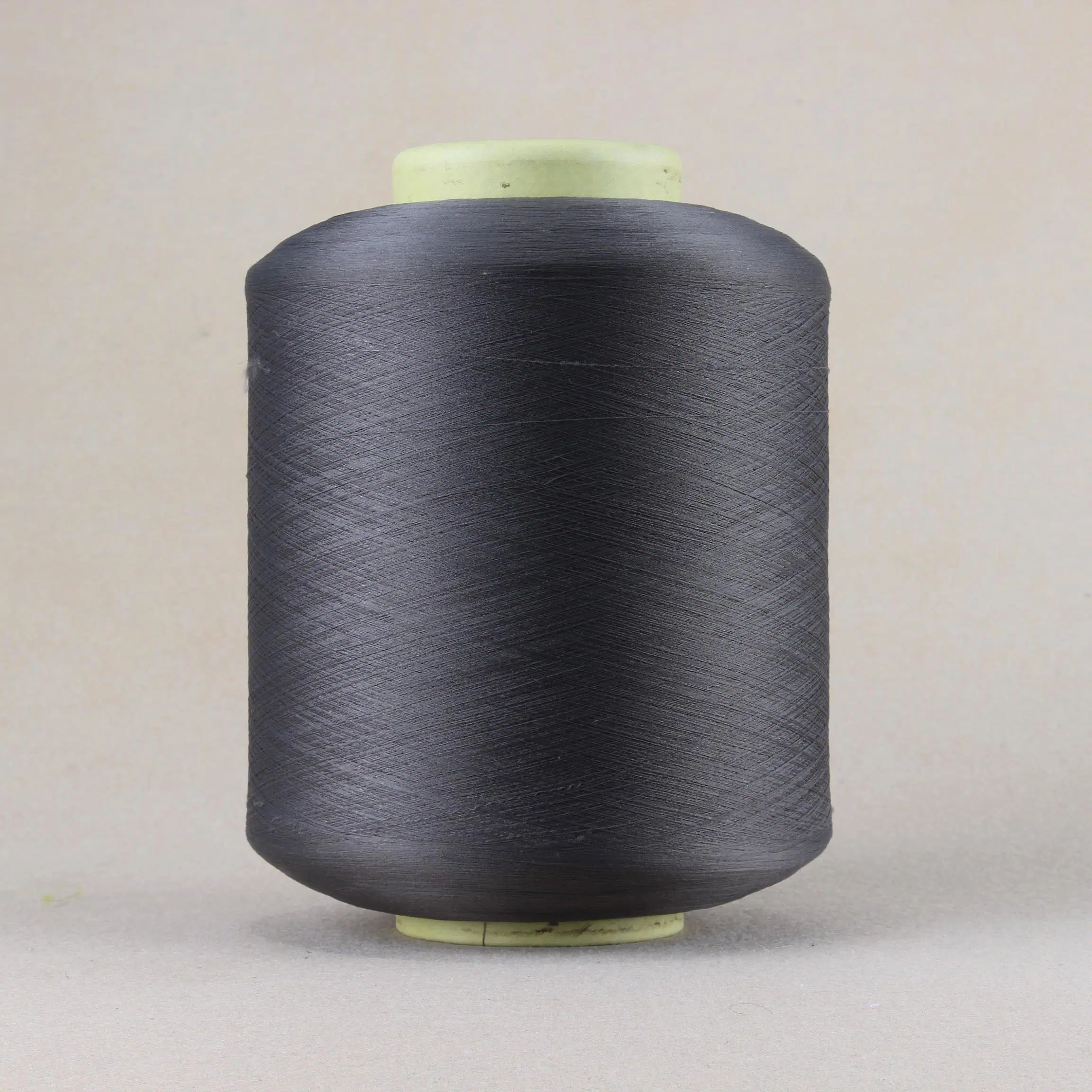 Raw High Stretch Single Covered Polyester Spandex Covered Yarn Socks Yarn