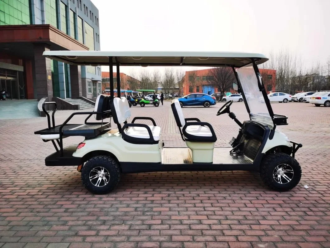 Factory Direct 6 Seats Electric Golf Car with Cargo Box