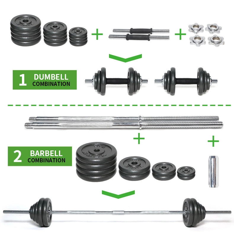 Luxury Gym Fitness Body Building 20kg/40kg Weights Verstellbare Hantel Adjustable Dumbbell Set