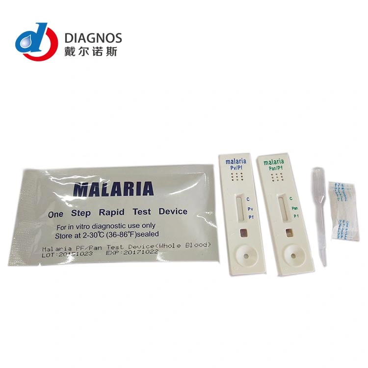 Prueba rápida de antígenos kits de diagnóstico para la malaria