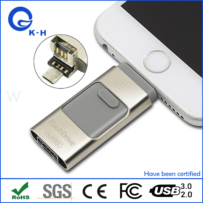 OTG USB 3.0-накопитель для iPhone 256 ГБ, 512 ГБ