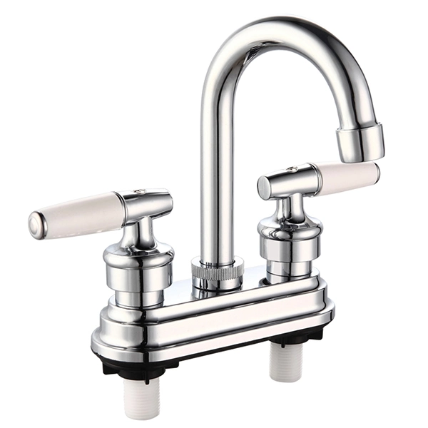 4" Center Set ABS Lavatory Tap with 200-Hour Neutral Salt Spray Test Chrome Finish