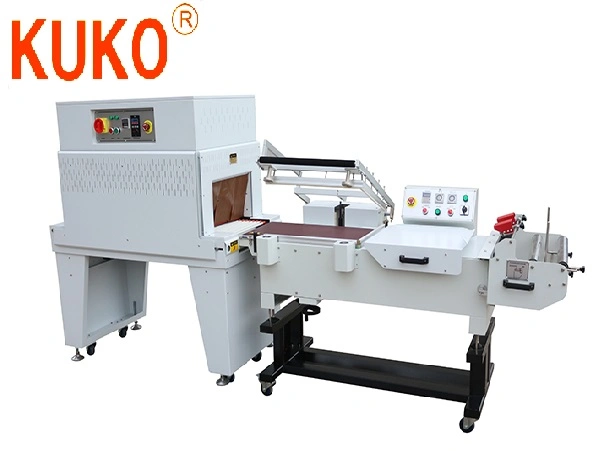 Toothpick Manual POF Shrink Film Packing Machine Shrink Wrapping Packaging Tunnel Machine for Wireless Router Boxes