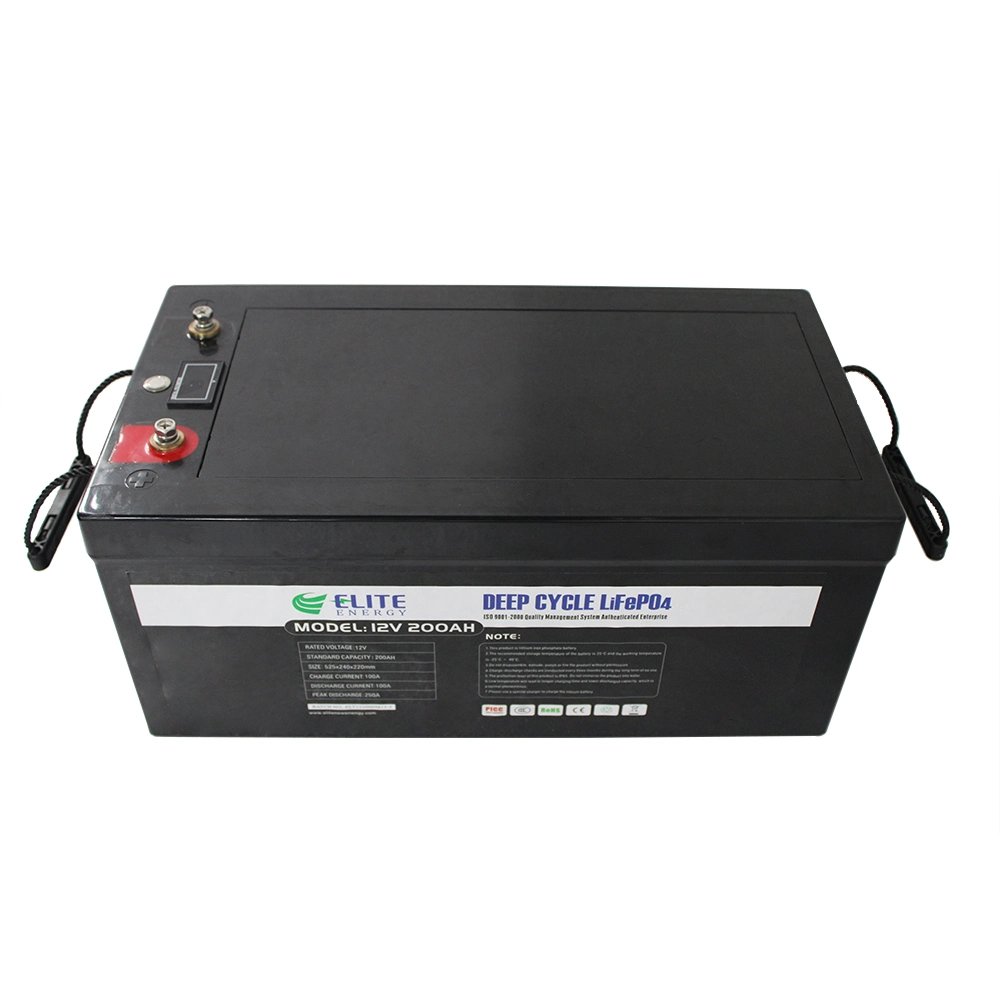 12V 200ah Deep Cycle LiFePO4 Lithium Ion Battery Energy Storage Battery for Low Speed Car
