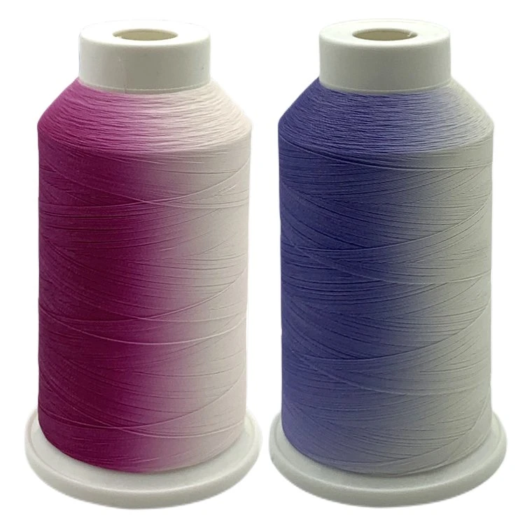 Wholesale/Supplier 150d 300d Thermochromic Ray Photochromic UV Light Color Change Yarn Embroidery Thread