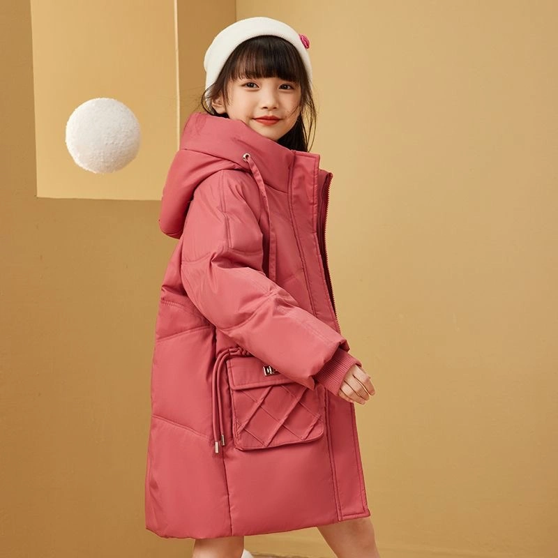 Customized Winter New Korean Fashion Casual White Duck Down Kids Apparel