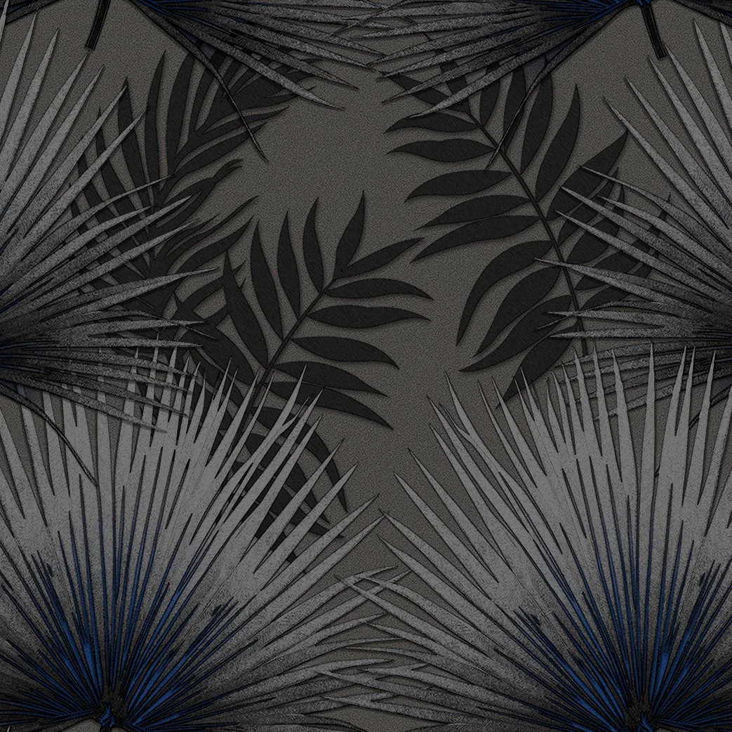 Chinese Fan Palm Pattern Wall Paper (250g/sqm 106CM*10M)