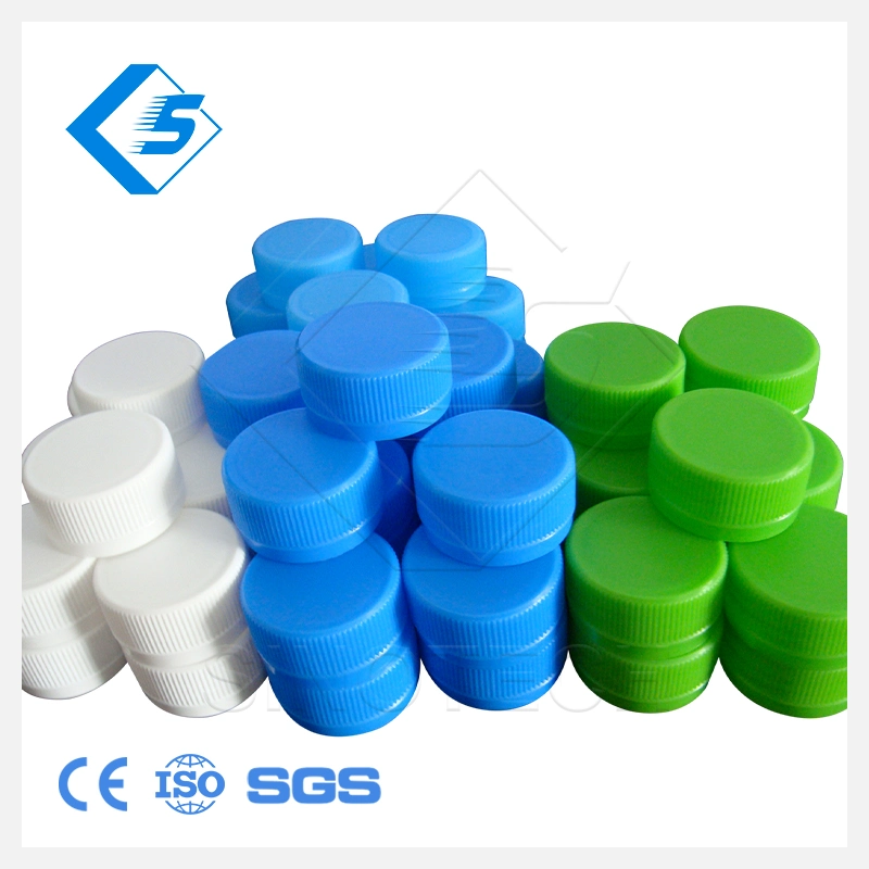 High-Speed Sino-Tech 38mm Plastic Bottle Cap Folding Machine Lid Cover Edge Slitting and Folding Machine Price