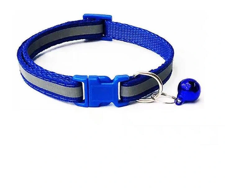 Fashion Adjustable Reflective Pet Cat Collar, PVC Necklace Luxury Cat Dog Collar