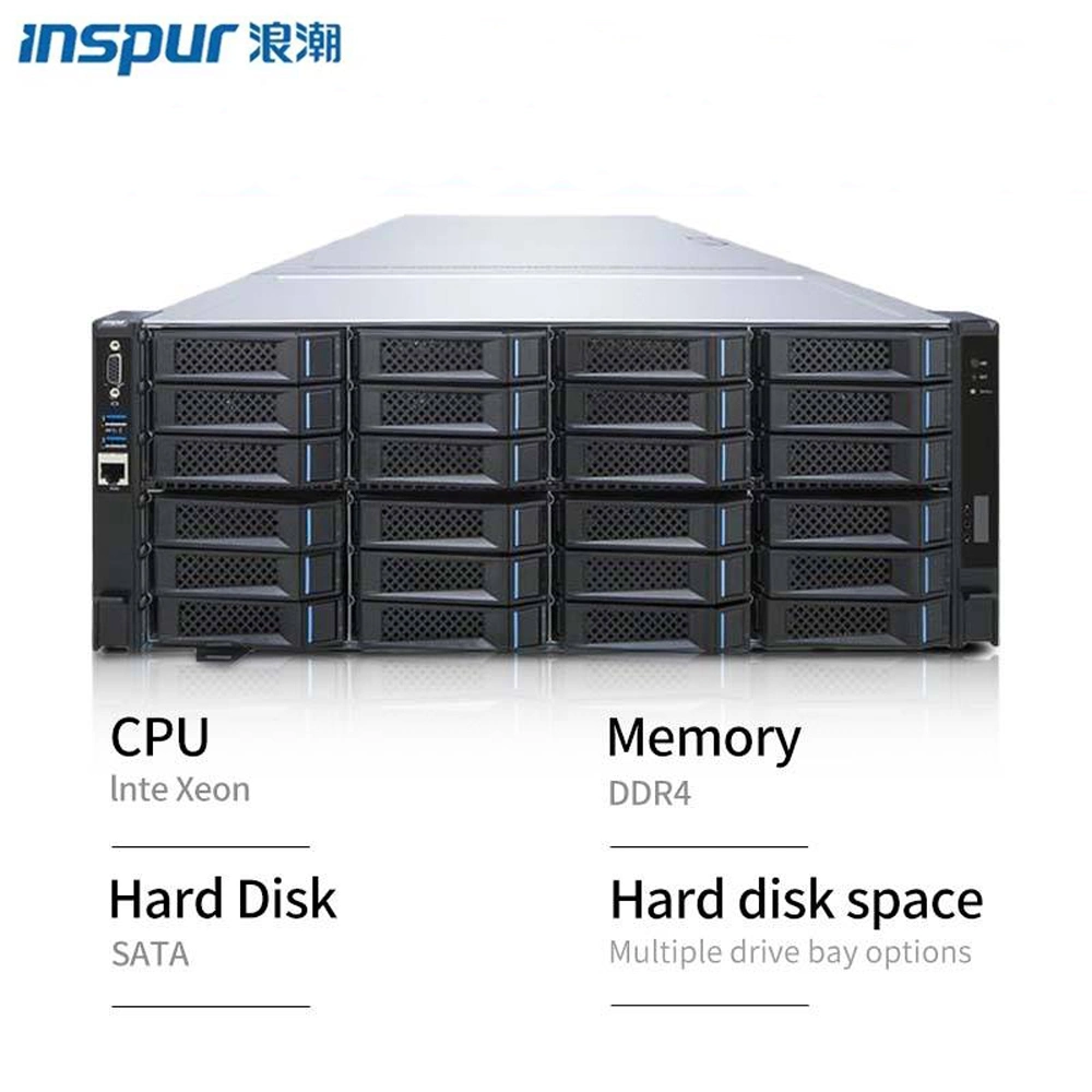 Inspur Server NF8480m5 64G DDR4 2933 4u Rackmount Mini Server Computer System Network Rack Servers Server Workstation