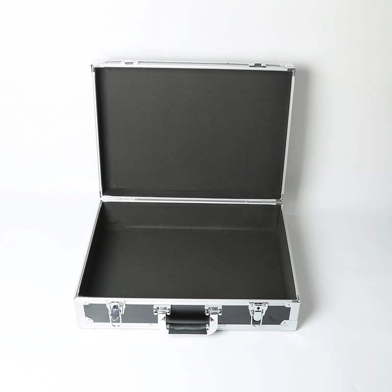 Promotional Widely-Used Black Aluminum Case with Printing Logo