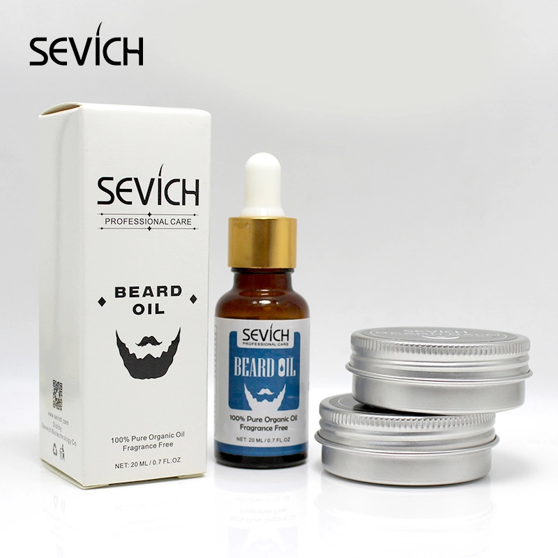 Mens Hair Care Wholesale Beard Balm Kit OEM