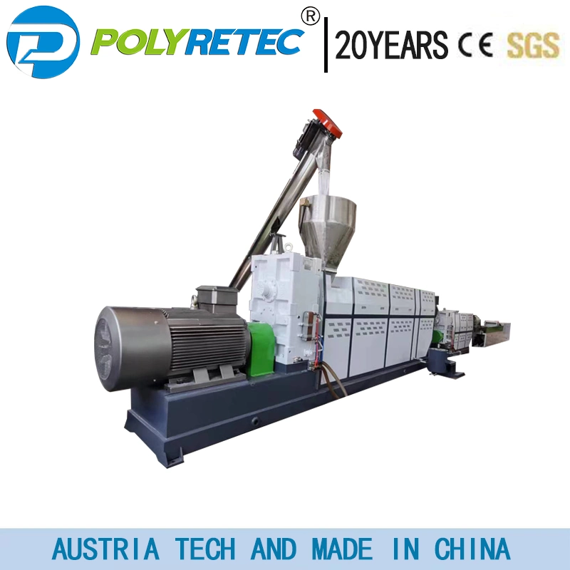 High quality/High cost performance PE PP Pet Compacting Recycling Granulating Pelletizing Machine with CE Certification