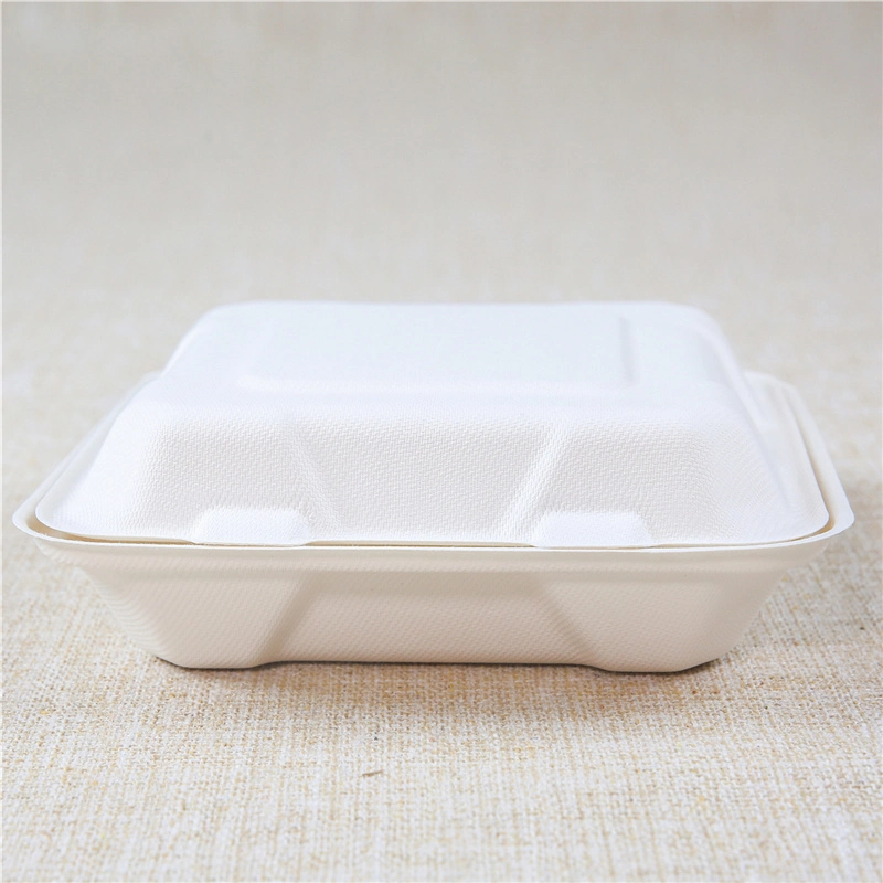 Clamshell Manufacture Bagasse Sugarcane Different Products Food Storage &AMP Container