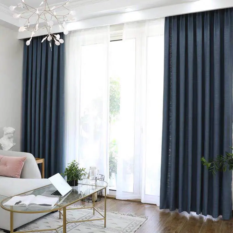 Hot Sale Home Decorative Shower Hotel Lobby Curtains Hospital Hemp Curtain with ISO9001