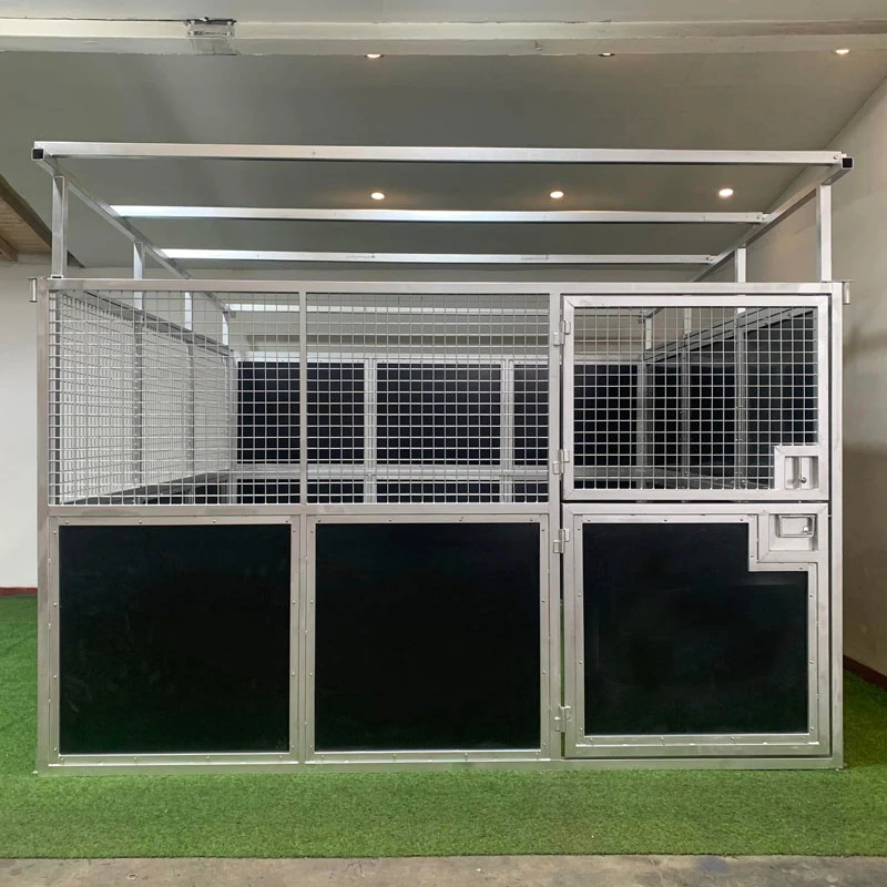 Custom Steel Galvanized Portable Horse Stables