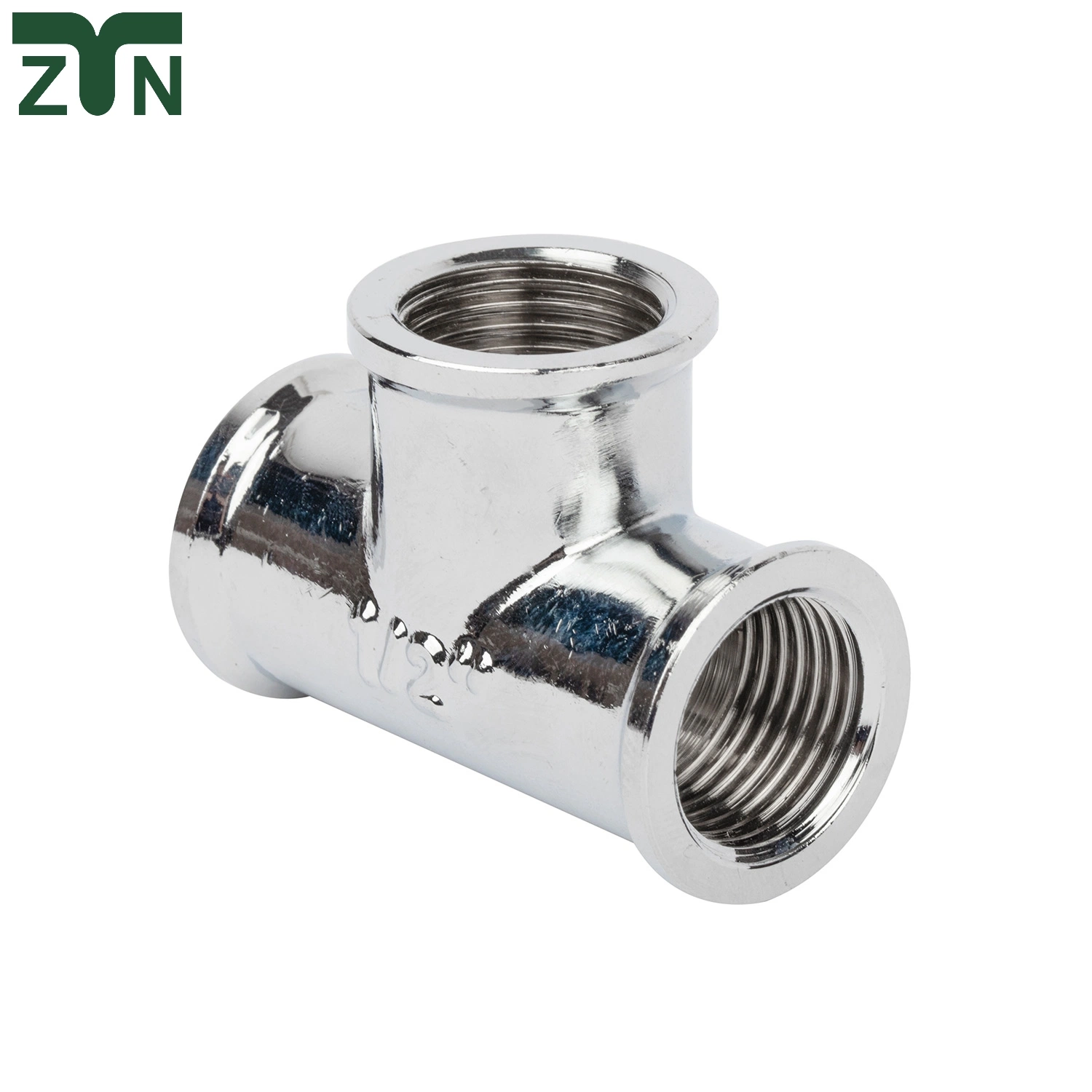 Floor Heating Plumbing Pipe Fittings Tee Compression Brass Fitting for Pex-Al-Pex Pipe