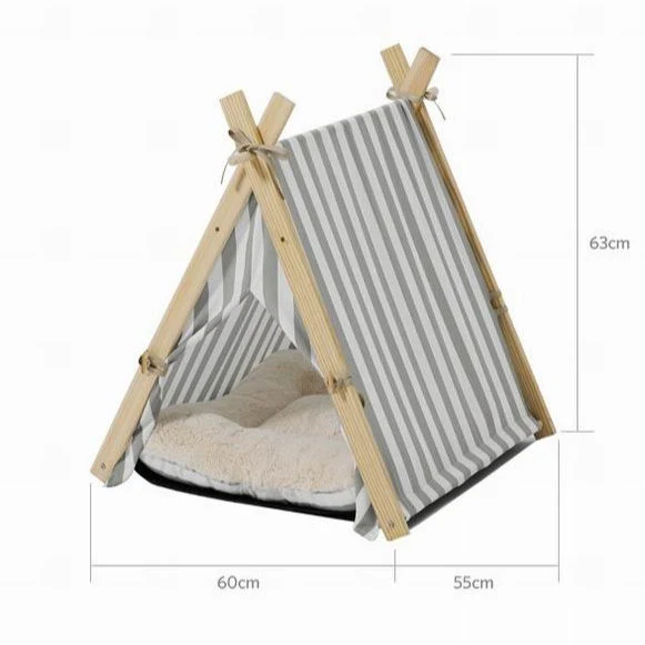 La vente de camping de haute qualité Windproof lit Pet Chien Chat Chien tente de lit chambre tente pet