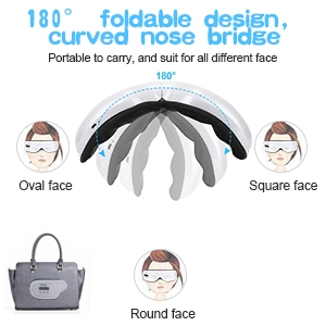 Recargable con USB Tahath Carton Eye Mask Productos Massener de grafito