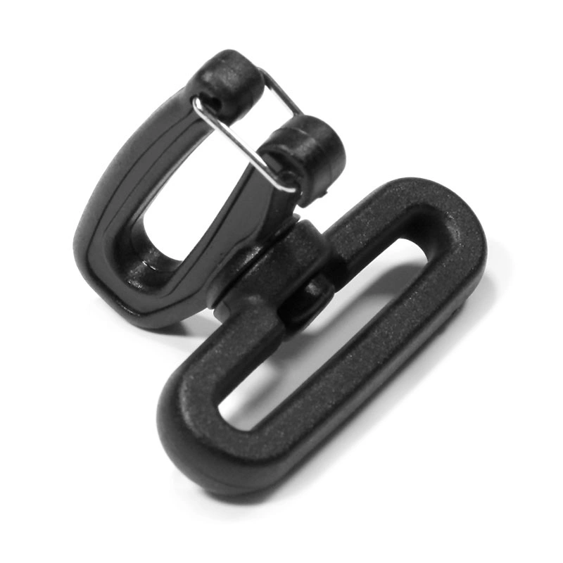 High quality/High cost performance  Plastic Snap Swivel Spring Hook for Backpack Strap and out Door Bag