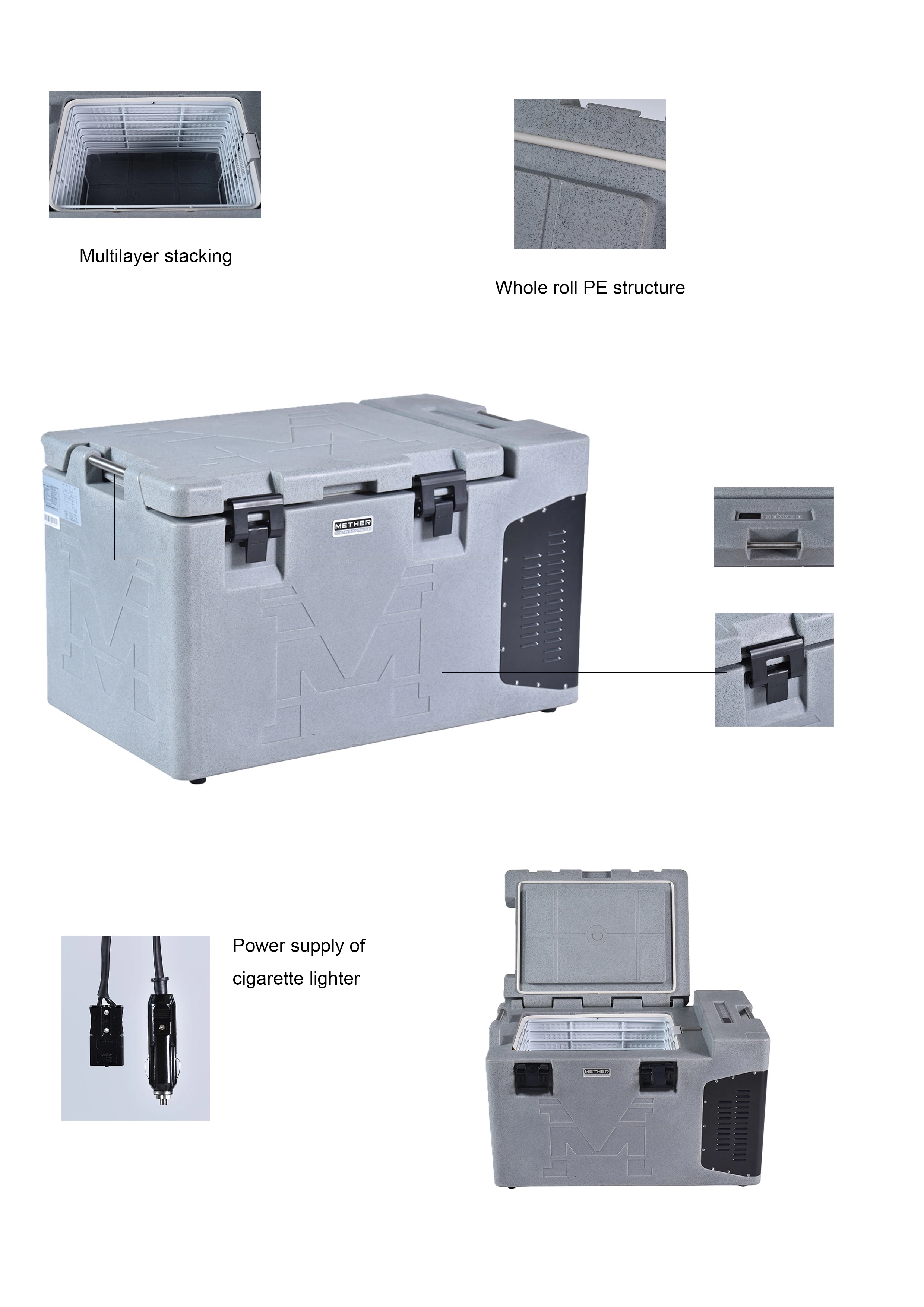 Portátil Mini vacuna médica transporte soporte refrigerador coche refrigerador para equipo de Hospital