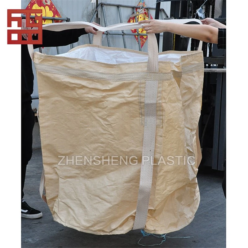 Widely Used PP Bulk Bag Sack Plastic Cover Container Woven Big Bags for Cement