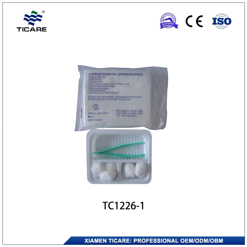 Sterile Hospital Disposable Wound Care Dressing Pack