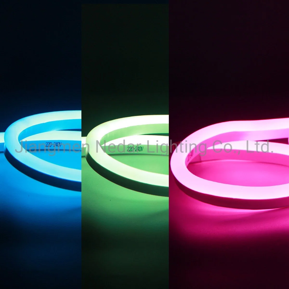 Flexible Holiday Decorative Project RGB DMX512 5050 13W Indoor/Outdoor Waterproof LED Neon Light