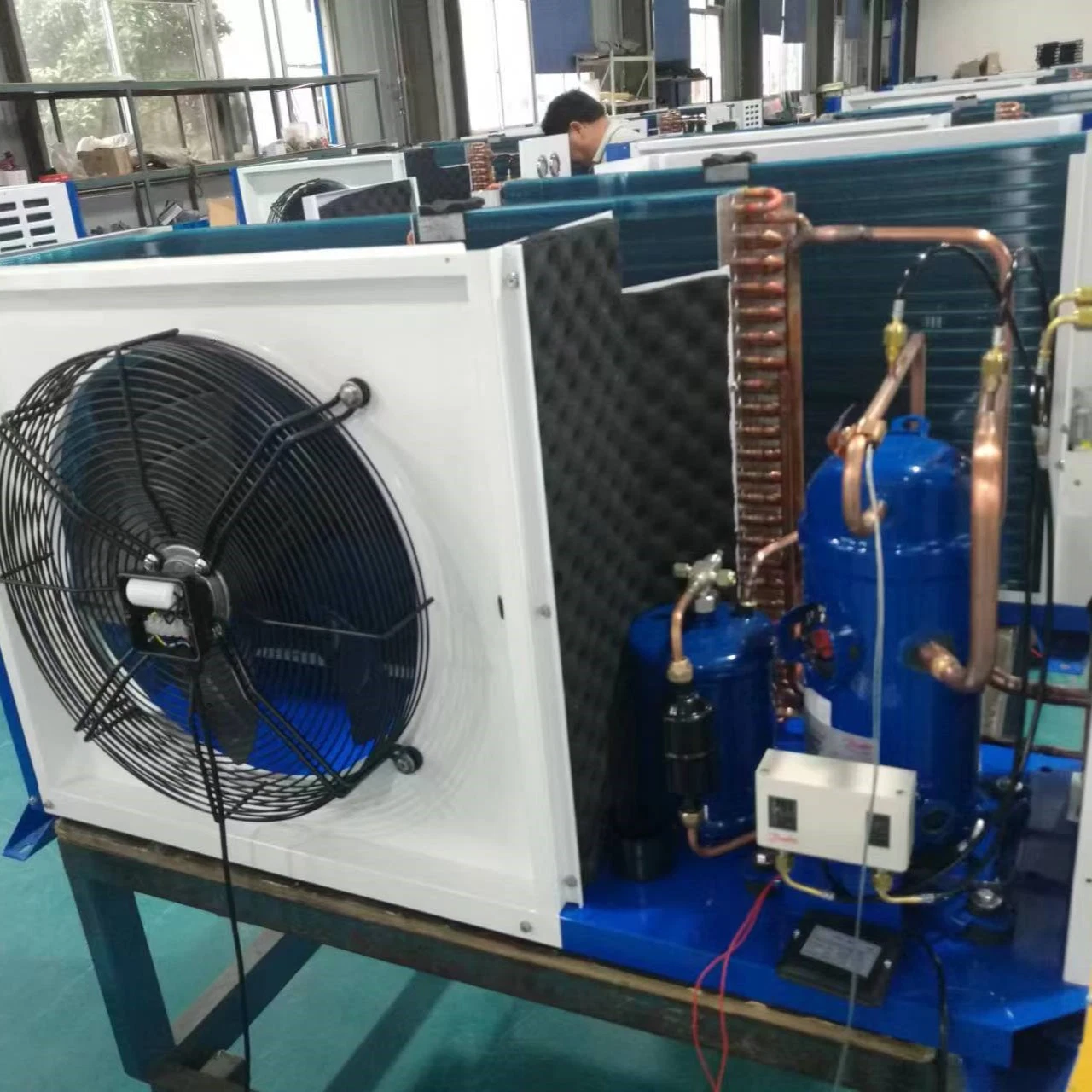 Quiet and Efficient Condensing Unit Refrigeration Equipment Low Power