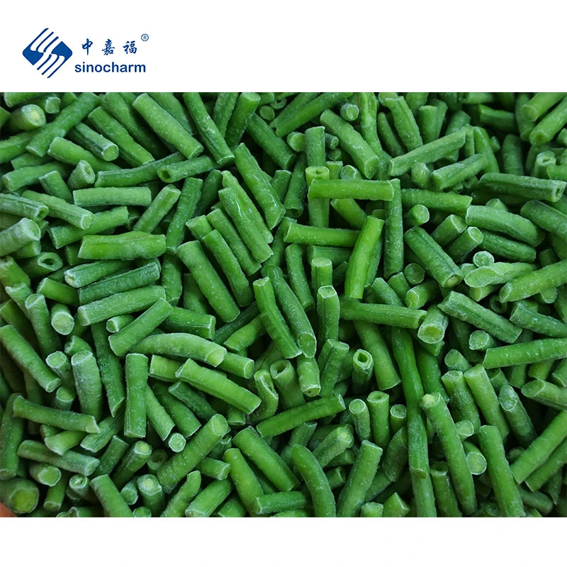 Sinocharm Organic Vegetables Fresh IQF Cowpea IQF Cut Long Bean Frozen Asparagus Bean