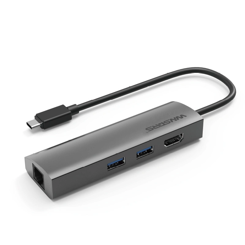 Factory Direct Wholesale Aluminum USB-C Mini Pd Docking Station