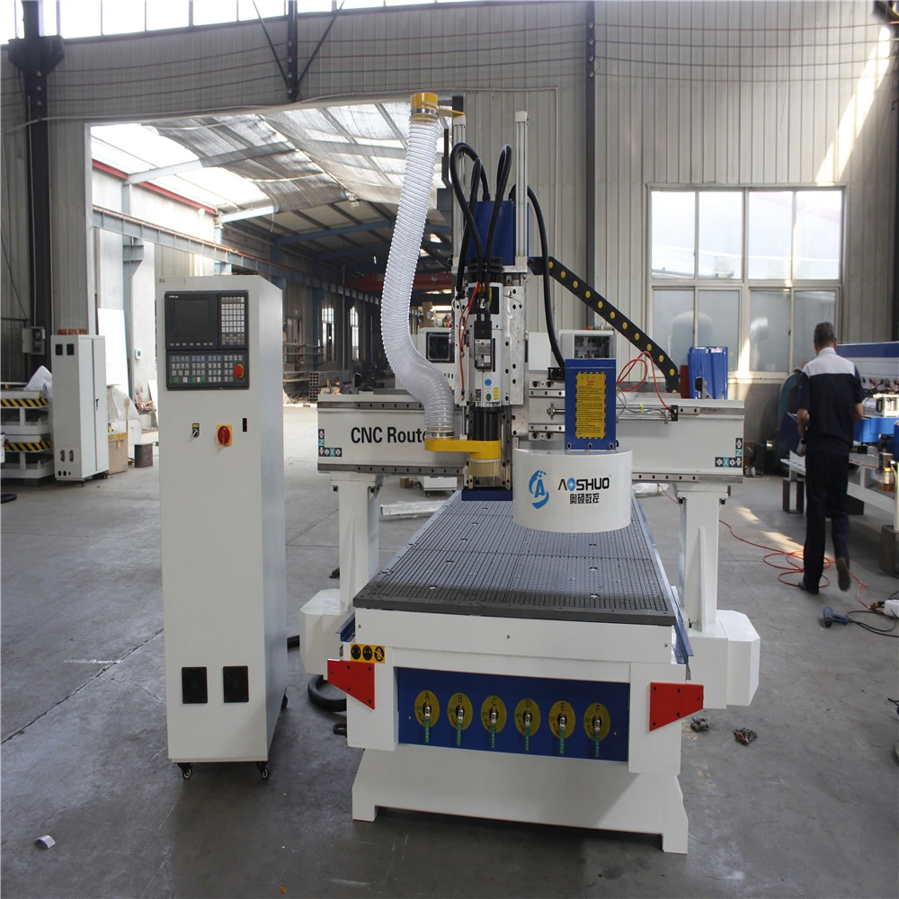 Atc 1325/1530 CNC Router de madera de 9 Kw DSP de husillo Maquinaria Center