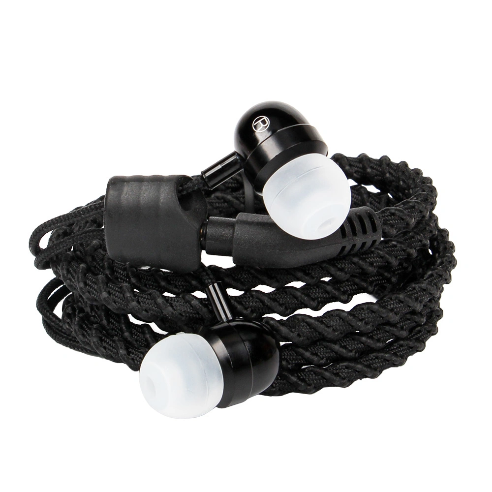 Mayorista/Proveedor de fábrica de nuevo diseño de la cuerda de tela Pulsera Pulsera auriculares auriculares cable