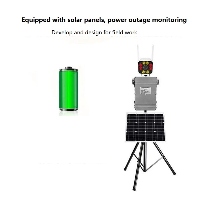 Standort Mobile Solar Monitoring Camera 4G Wireless Gun Remote Camera