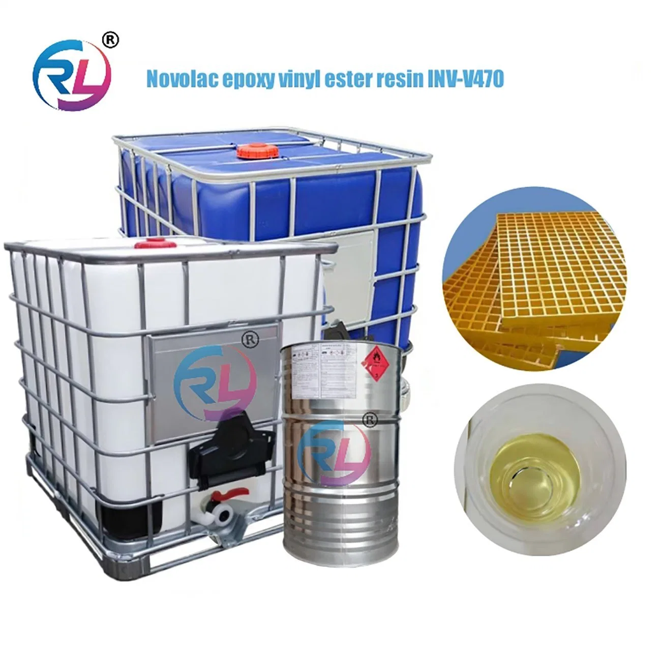 High Heat Resistance Temperature Epoxy Vinyl Ester Resin for Pultrusion, Winding Process