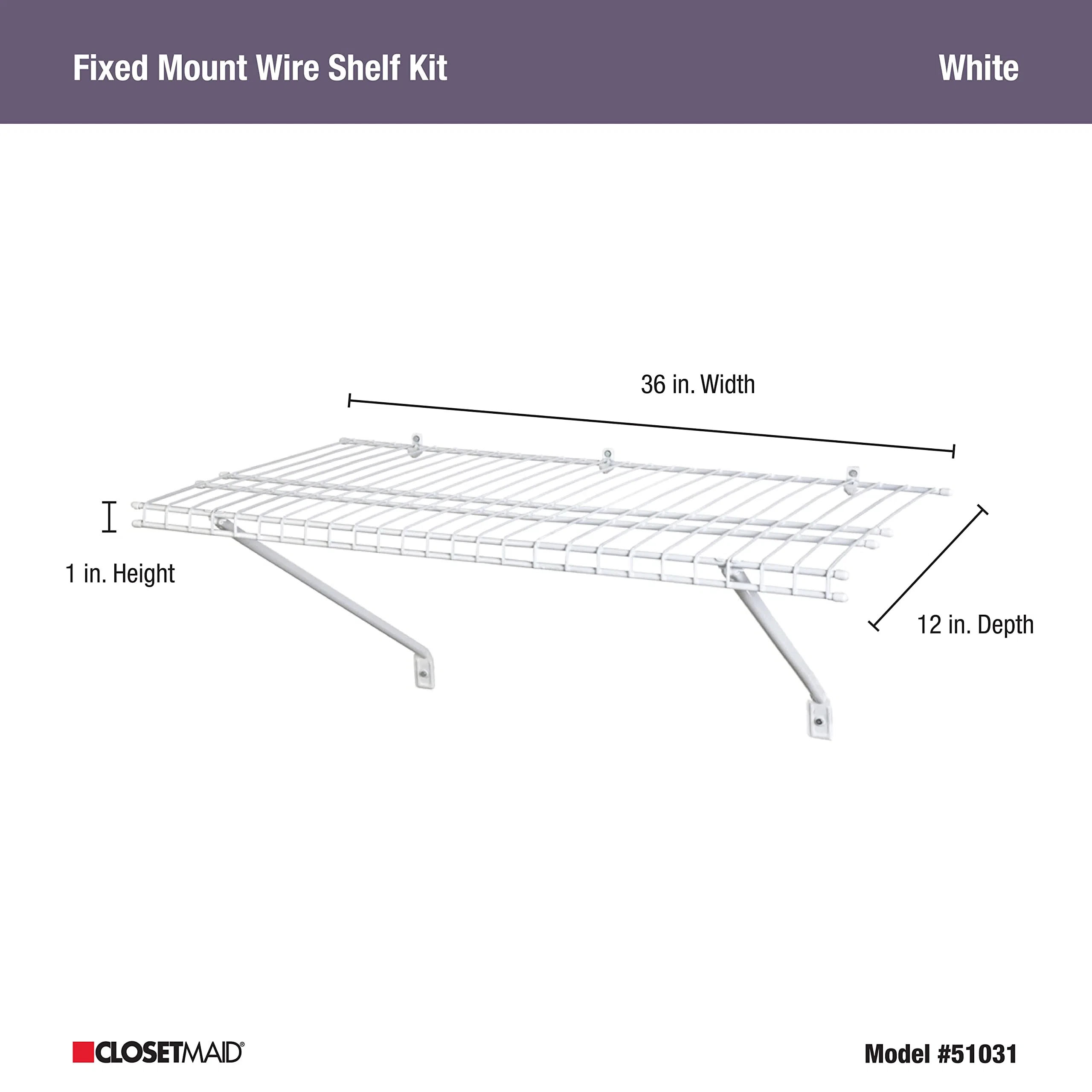 Draht Regal Kit Hardware Wide Schrank Wäscherei Utility Storage White Rack