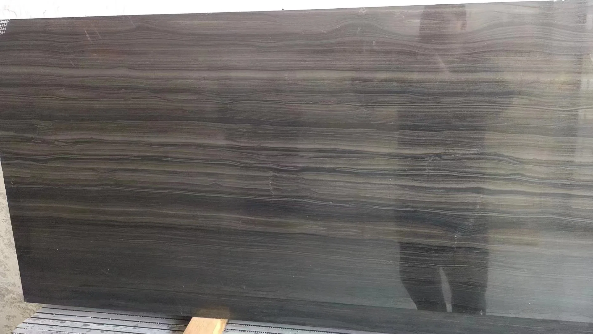 Gold Wood Grain Marble Brown/Black Color for Home Decoration Wall Panel/Kitchen Sink